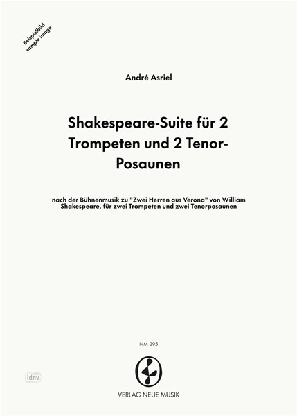 Shakespeare-Suite für 2 Trompeten und 2 Tenor-Posaunen (1963)