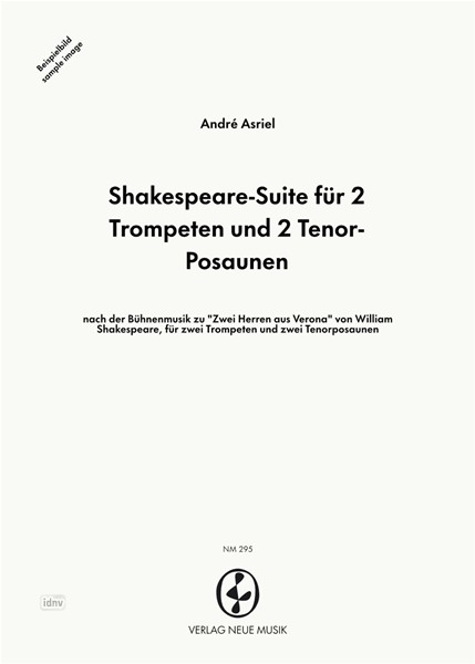 Shakespeare-Suite für 2 Trompeten und 2 Tenor-Posaunen (1963) Shakespeare-Suite für 2 Trompeten und 2 Tenor-Posaunen (1963)
