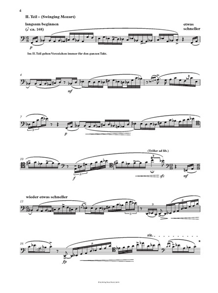 Swinging Mozart für Fagott (2018) Swinging Mozart für Fagott (2018)