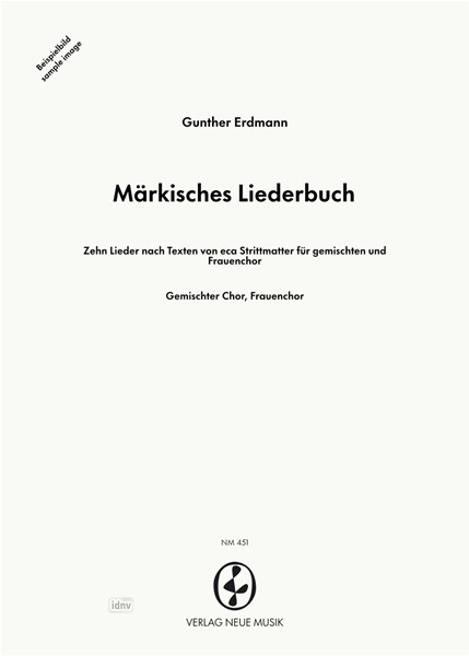 Märkisches Liederbuch für gemischten und Frauenchor