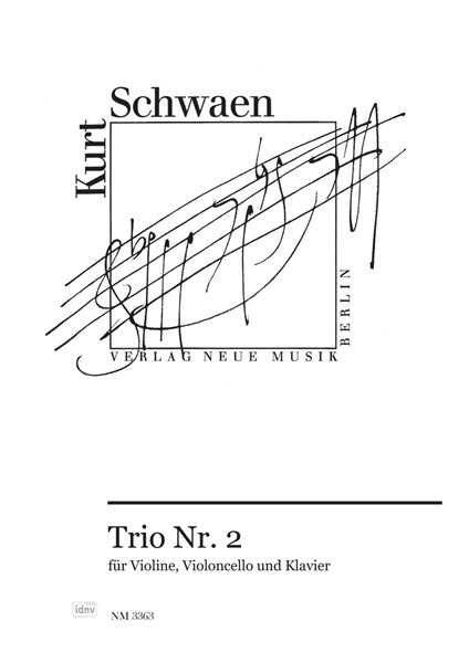 Trio Nr. 2 Violine, Violoncello und Klavier (1969/1978)