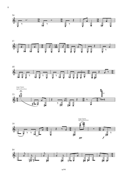 Studie für mikrofonierte Bassklarinette für Bassklarinette und Elektronik (2017-2019) Studie für mikrofonierte Bassklarinette für Bassklarinette und Elektronik (2017-2019)