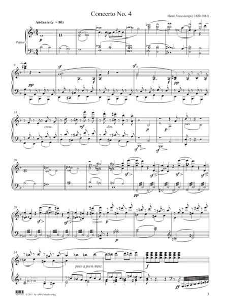 Violinkonzert Nr. 4 D-Moll, opus 31, 1. und 2. Satz Violinkonzert Nr. 4 D-Moll, opus 31, 1. und 2. Satz