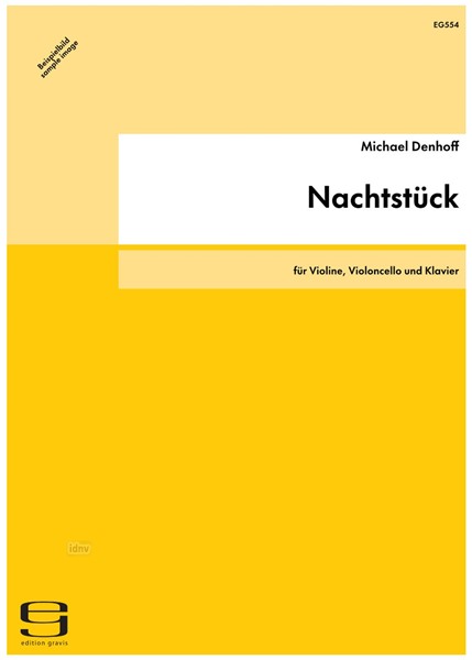 Nachtstück für Violine, Violoncello und Klavier op. 74,2 (1994/95)