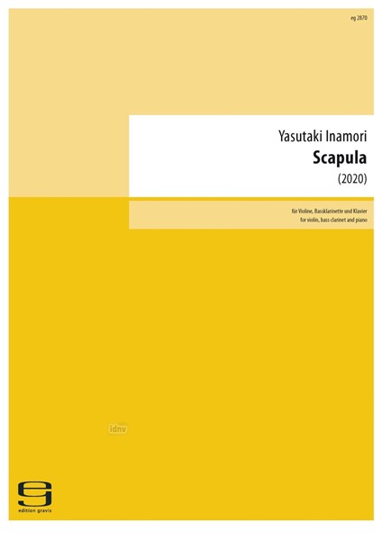 Scapula für Violine, Bassklarinette und Klavier (2020)