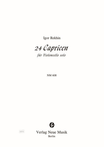 24 Capricen für Violoncello solo