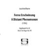 Ferne Erscheinung/A Distant Phenomenon für Orgel (1996)