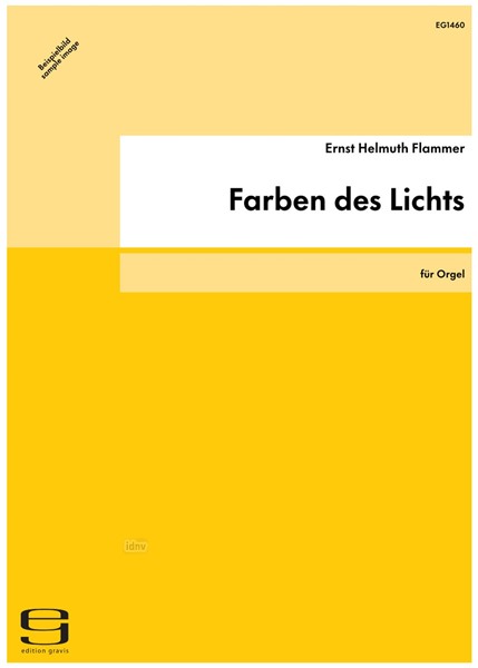 Farben des Lichts für Orgel (1979/80)