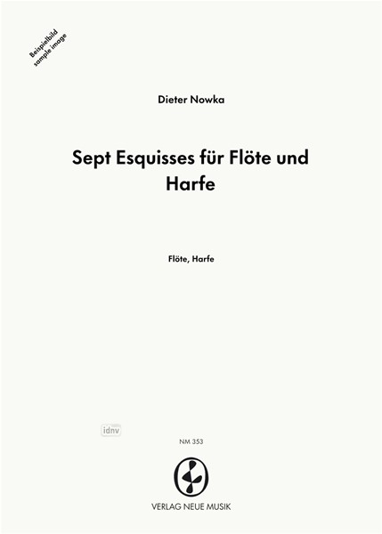 Sept Esquisses für Flöte und Harfe