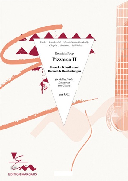 Pizzarco II für Violine, Viola, Kontrabass und Gitarre
