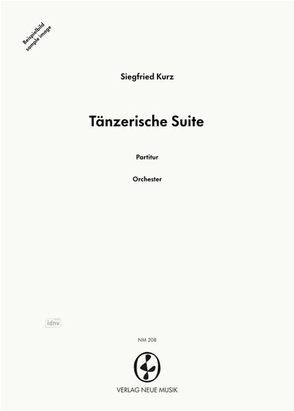 Tänzerische Suite für Orchester Tänzerische Suite für Orchester