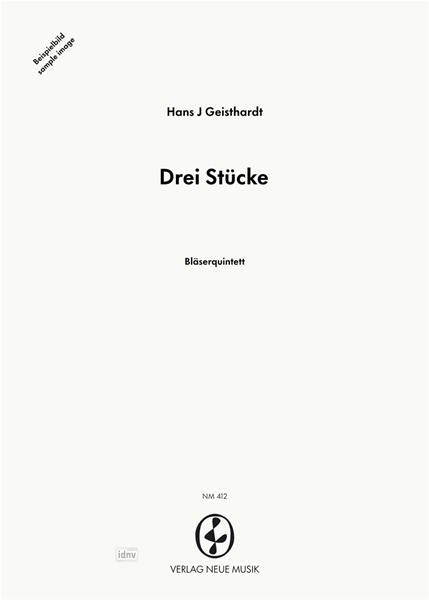 Drei Stücke für Bläserquintett Drei Stücke für Bläserquintett