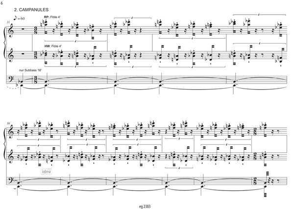 Tavole di luminosita' für Orgel (2016) Tavole di luminosita' für Orgel (2016)