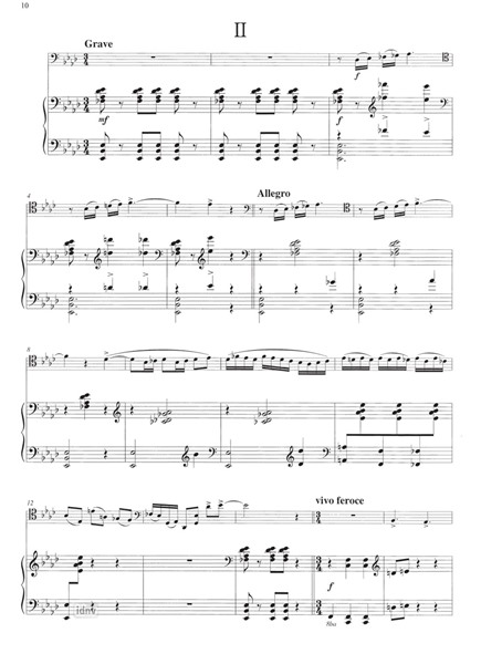 Sequenzen in Es für Violoncello und Klavier Sequenzen in Es für Violoncello und Klavier