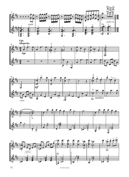 Kaleidoscope für 2 Gitarren op. 17 Kaleidoscope für 2 Gitarren op. 17