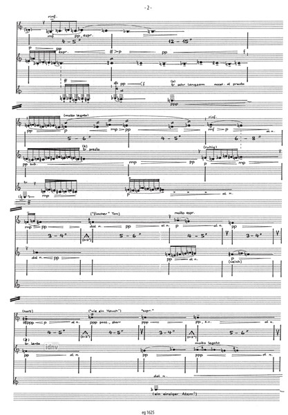 Triplum für 3 Bassetthörner (oder 3 Bassklarinetten) (1984) Triplum für 3 Bassetthörner (oder 3 Bassklarinetten) (1984)