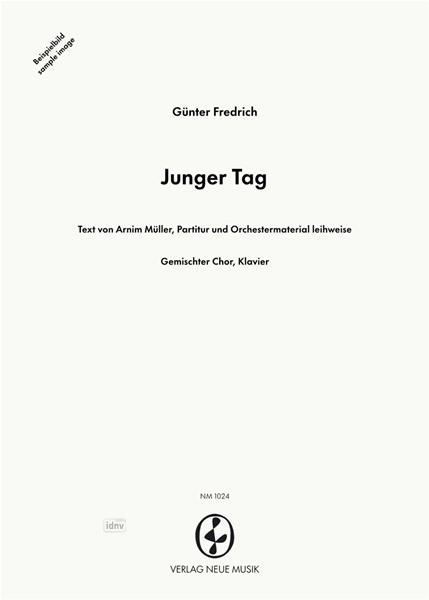 Junger Tag für gemischten Chor und Klavier