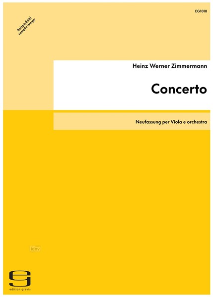 Concerto per Viola e orchestra (1986/2006)