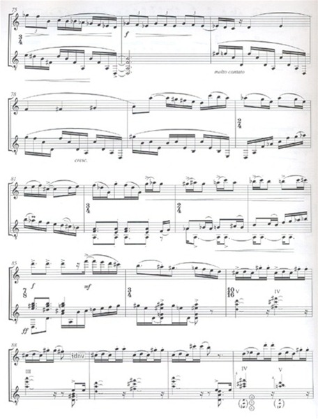 Sonate op. 37 für Flöte und Gitarre (1989) Sonate op. 37 für Flöte und Gitarre (1989)