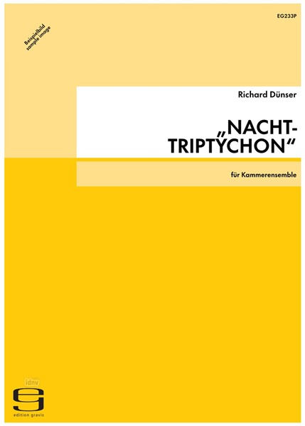 „NACHT-TRIPTYCHON“ für Kammerensemble (1989/90)