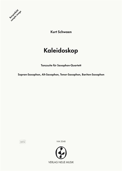 Kaleidoskop für Saxophon-Quartett