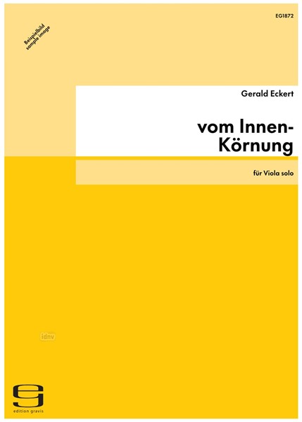 vom Innen-Körnung für Viola solo (2003)