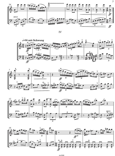 Lydische Musik für Violine und Violoncello (2019)