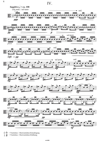 HUIT ESQUISSES DU MATIN für Viola (2019) HUIT ESQUISSES DU MATIN für Viola (2019)
