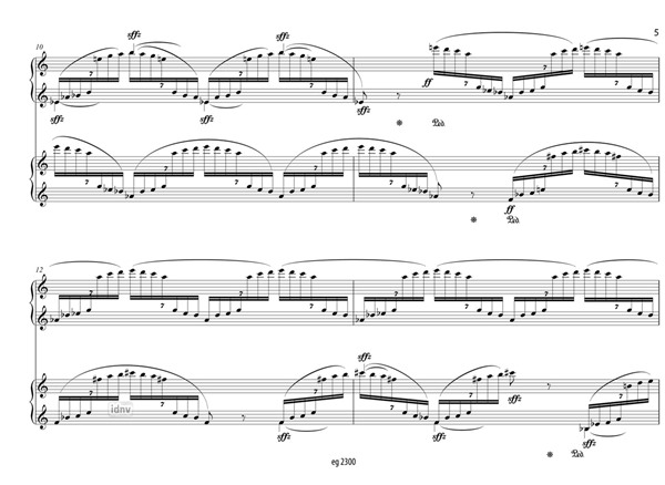 Etude de couleurs für zwei Klaviere op. 115 (2015) Etude de couleurs für zwei Klaviere op. 115 (2015)