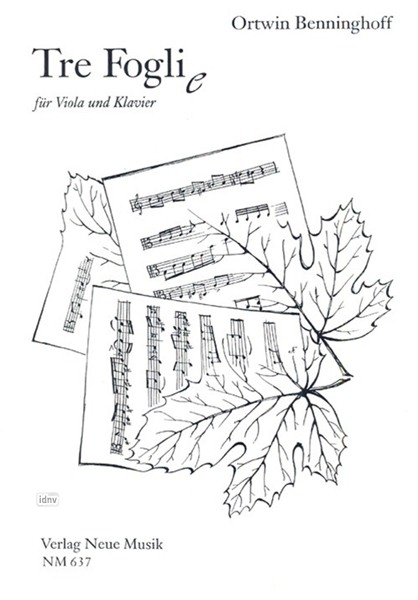 Tre Fogli(e) für Viola und Klavier (1992)