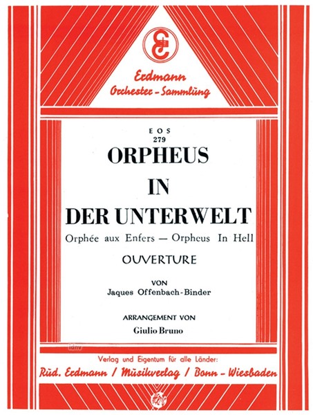 Orpheus in der Unterwelt für Salon-Orchester Orpheus in der Unterwelt für Salon-Orchester