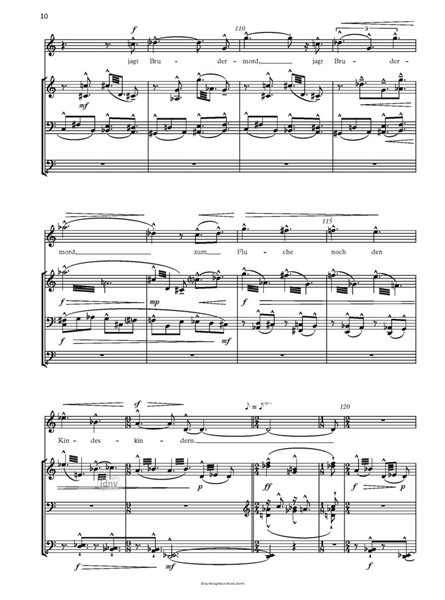 An die Römer für Stimme und Klavier (2022) An die Römer für Stimme und Klavier (2022)