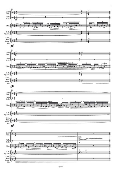 Quartett Nr. IV für Schlagzeugquartett (2022) Quartett Nr. IV für Schlagzeugquartett (2022)