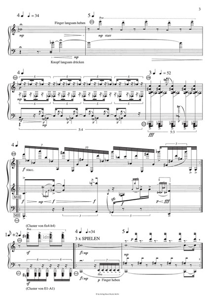 Gestopfte LEERE für Akkordeon solo (1991) Gestopfte LEERE für Akkordeon solo (1991)
