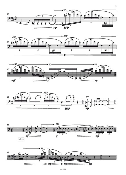 L'ange Dardaïl für Violoncello (2021) L'ange Dardaïl für Violoncello (2021)