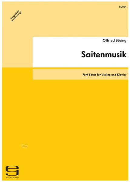 Saitenmusik für Violine und Klavier (2003) Saitenmusik für Violine und Klavier (2003)
