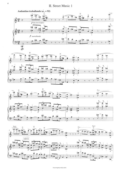 Detroit Chronicles für Violine und Klavier (1996) Detroit Chronicles für Violine und Klavier (1996)