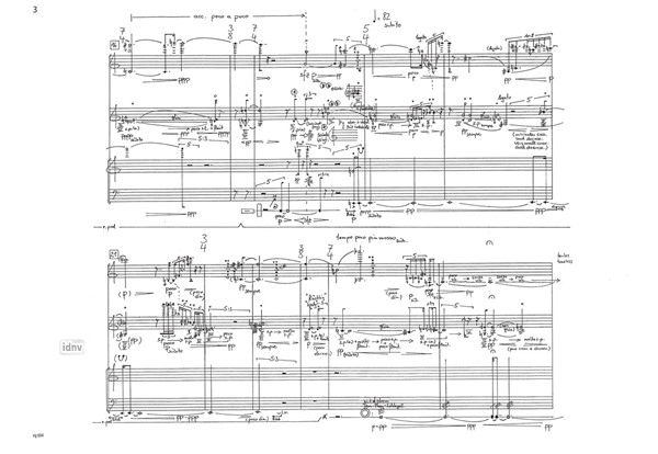 Erinnerte Zeit, gebrochen für Klarinette(Bassklarinette), Violine und Klavier (1996) Erinnerte Zeit, gebrochen für Klarinette(Bassklarinette), Violine und Klavier (1996)