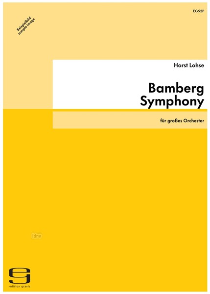 Bamberg Symphony für großes Orchester (1985) Bamberg Symphony für großes Orchester (1985)