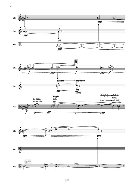 Lament für Oboe, Horn und Viola (2020) Lament für Oboe, Horn und Viola (2020)