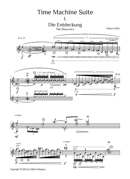 Time Machine Suite für Gitarre solo Time Machine Suite für Gitarre solo