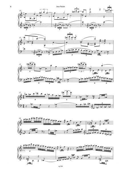 Jesus-Passion für gemischten Chor, Kinderchor, 6 Solostimmen und großes Orchester (1983-85) Jesus-Passion für gemischten Chor, Kinderchor, 6 Solostimmen und großes Orchester (1983-85)