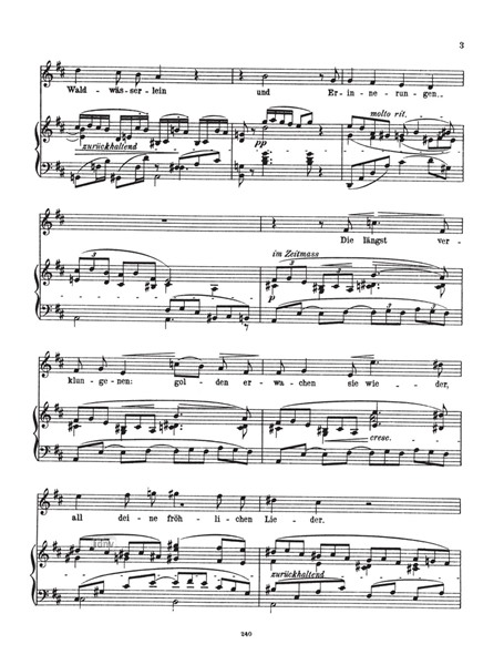 Waldsonne Op. 2 Nr. 4 für Gesang und Klavier Waldsonne Op. 2 Nr. 4 für Gesang und Klavier