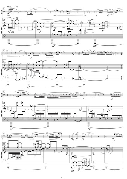 Lygisma für Fagott und Klavier (2005) Lygisma für Fagott und Klavier (2005)
