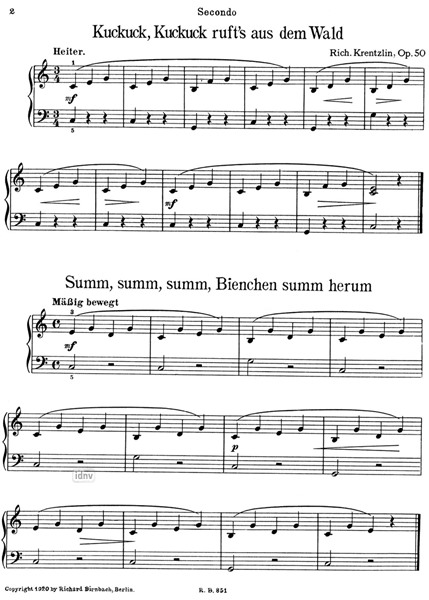 Der erste Erfolg (vierhändig). Band 2 für Klavier Der erste Erfolg (vierhändig). Band 2 für Klavier