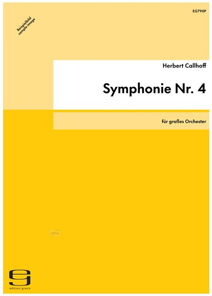 Symphonie Nr. 4 für großes Orchester (1998-2000)