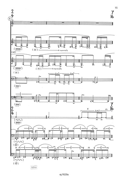 the end is no process für Ensemble und Elektronik (2011) the end is no process für Ensemble und Elektronik (2011)