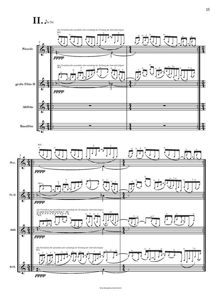 Der Traum der Möwen für Flötenquartett (2020) Der Traum der Möwen für Flötenquartett (2020)
