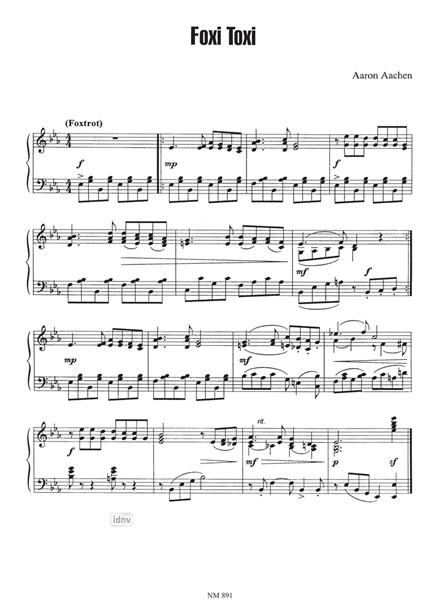 Billet doux für Klavier Billet doux für Klavier