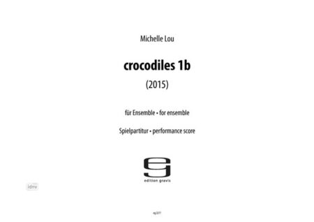 crocodiles 1b für Ensemble